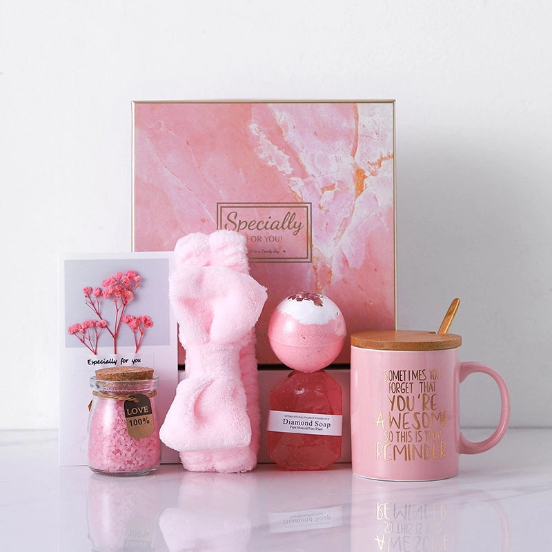 Cute Letter Ceramics Mug 1 Set