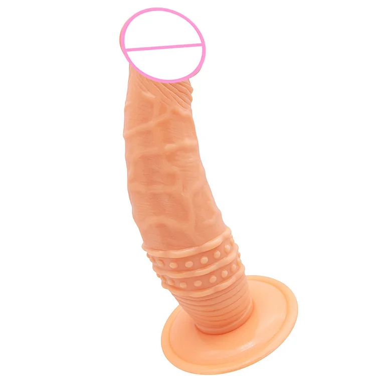 Big Mushroom Head Dildo Ring Dildo Gay Backyard Sex Products