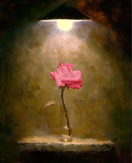 

Rose in the Room – Paint By Numbers - 40*50CM, 501 Original