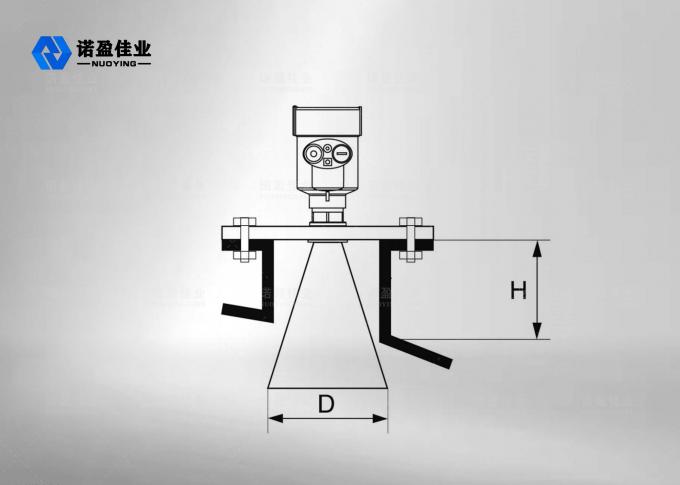 Flange Type 35m Intelligent Level Transmitter 316 SS Particle Medium 3