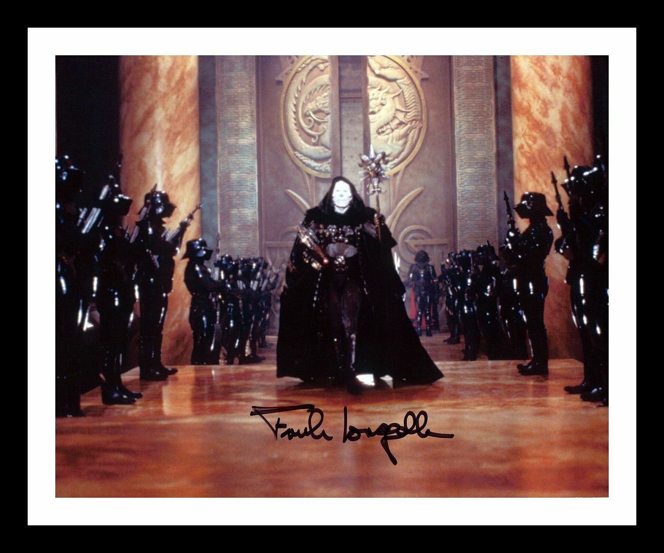 Frank Langella - Skeletor - Masters Of The UniverseSigned & Framed Photo Poster painting 1