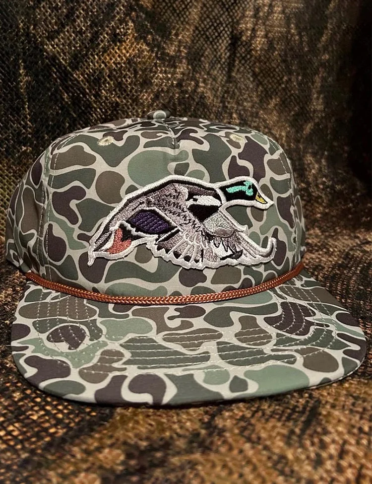 Mallard Duck Retro Camo Hat