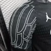 25/26 Player PSG Black Soccer Jersey Fourth Away