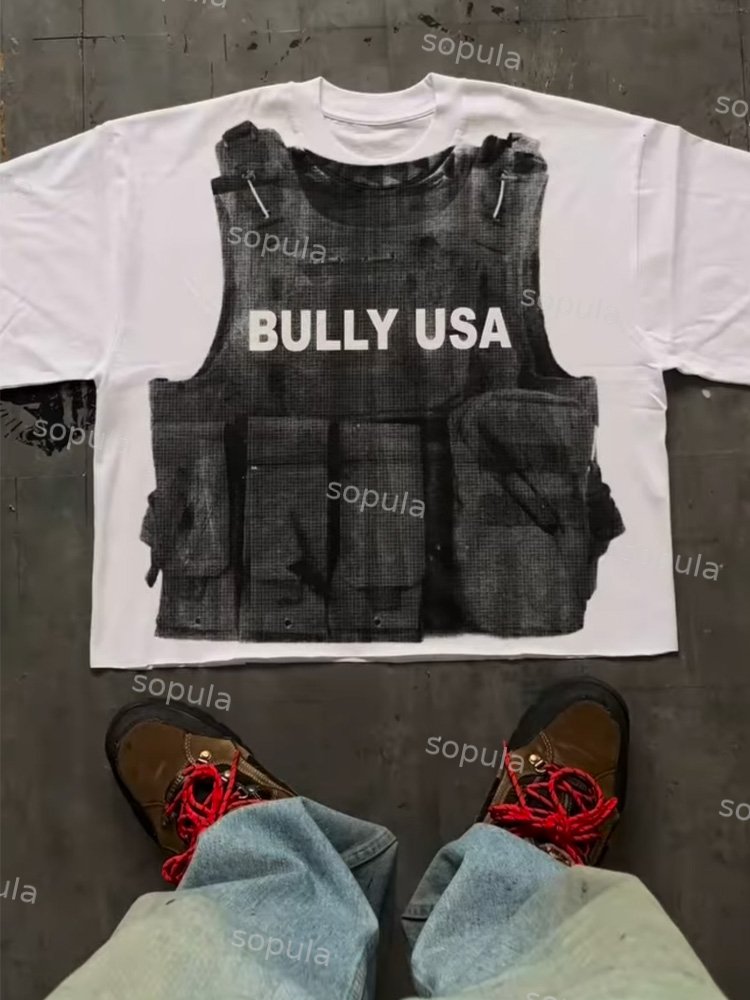 Anti-war Bulletproof Vest T-shirt - SOPULA