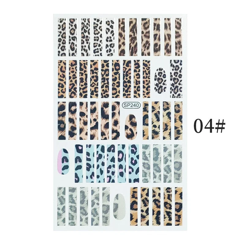 1 Sheet New Roman English Alphabet Number 3D Nail Stickers Christmas Animals iridescent Gold Silver Word Small Letters Nail