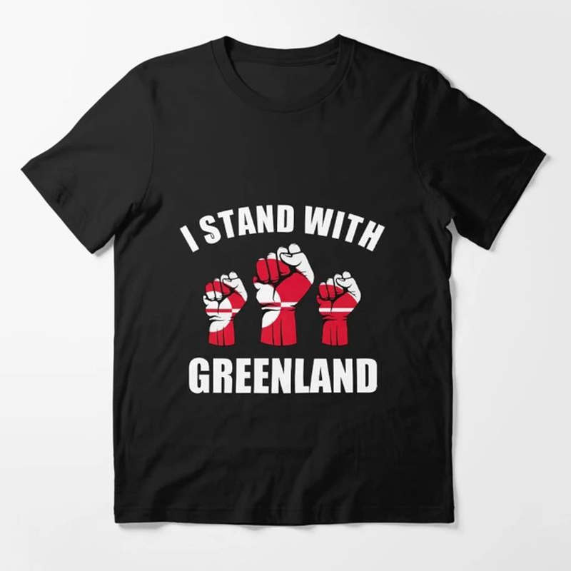 Greenland Not For Sale Men's Casual T-shirt artswardrobe