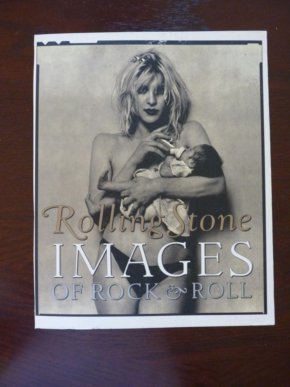 Courtney Love Rolling Stone Images SingleSided Coffee Table Book Photo Poster painting Page 9x11