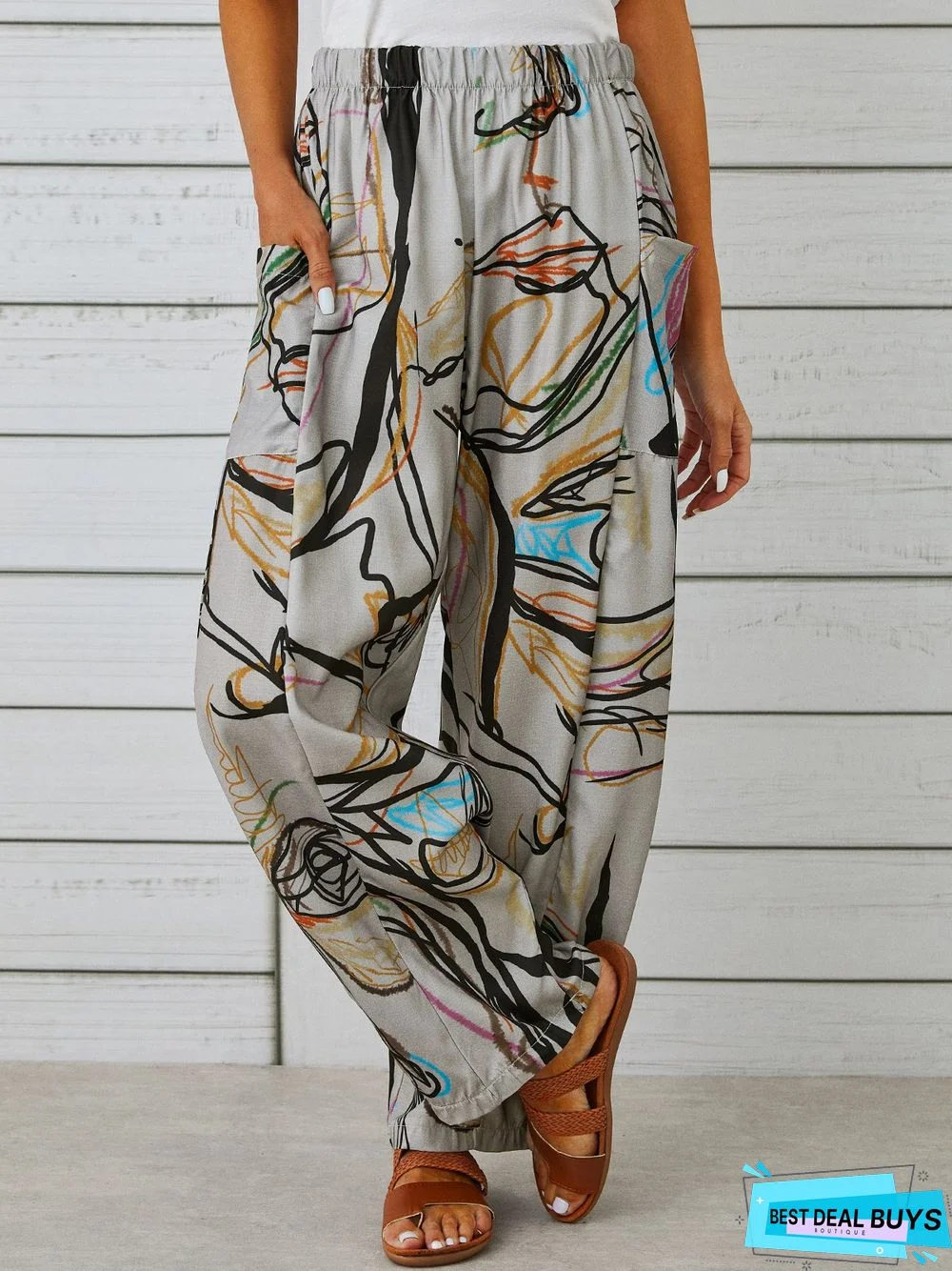 Pastoral Pockets Pants