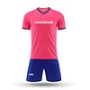 Retro Football Jersey Set  Breathable and Quick Drying Club Soccer Wear With Shorts Custom Football Jersey