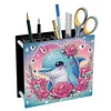 Acryl Delfin Bleistifthalter - 5d DIY Handwerk Ornament