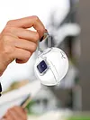 Clear TPU Cover for Google Pixel Buds 2a 2025 Accessory Protective Skin Case with Carabiner Shockproof Anti-Drop Scratch-Resistant