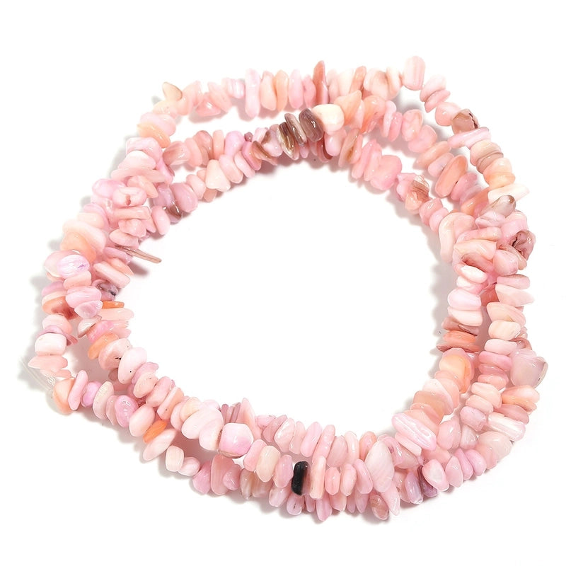 Semi-finished Natural Crystal Jade Loose Irregular Gravel Demagnetizing Stone Beaded
