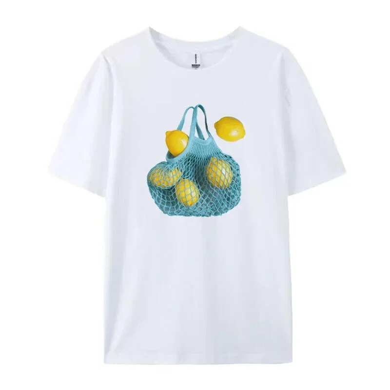 Toloer Lemon Graphic Tees-Outfit Ideas