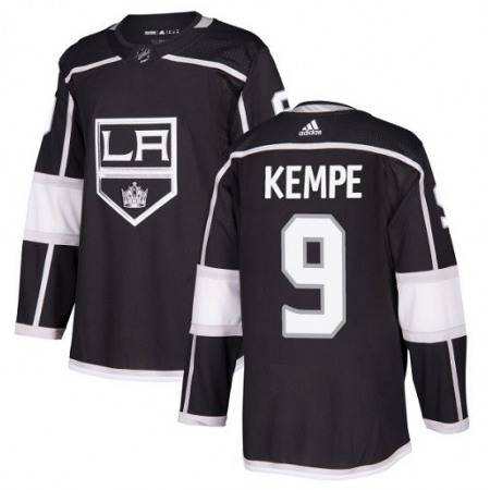 Men's Los Angeles Kings #9 Adrian Kempe Black Stitched NHL Jersey 56YK