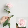 Luxe Real Touch Moisture Large Single Stem 12cm Rose Artificial Flower