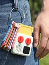 10 Pcs Yoto Card Organizer Reusable Plastic Yoto Accessory Organizer Storage with Ring for Efficient Card Storage & Organization