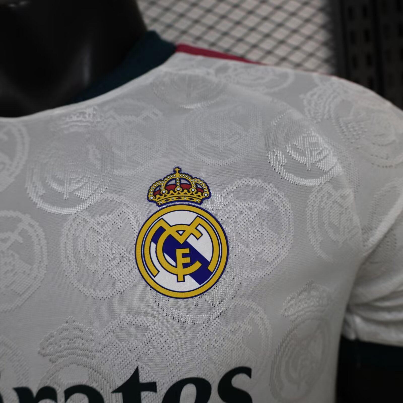 26/27 Real Madrid White Player Version Men's Football T-Shirt