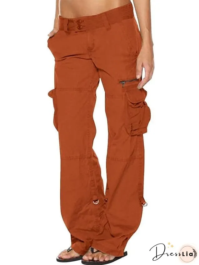 Contemporary Black Cargo Pants