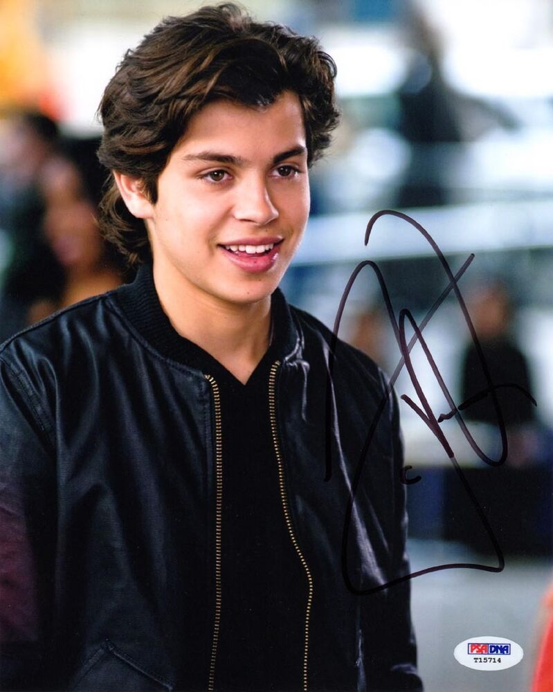 Jake T. Austin SIGNED 8x10 Photo Poster painting Wizards of Waverly Place PSA/DNA AUTOGRAPHED