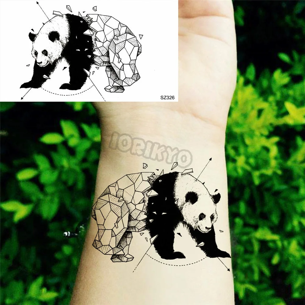 Colorful Hummingbird Small Temporary Tattoos For Women Girls Lavender Plum Blossom Fake Tattoo Sticker Wedding Neck Tatoos Ear