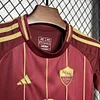 2024/2025 Roma Home Football  Jersey 1:1 Thai Quality Kids Size