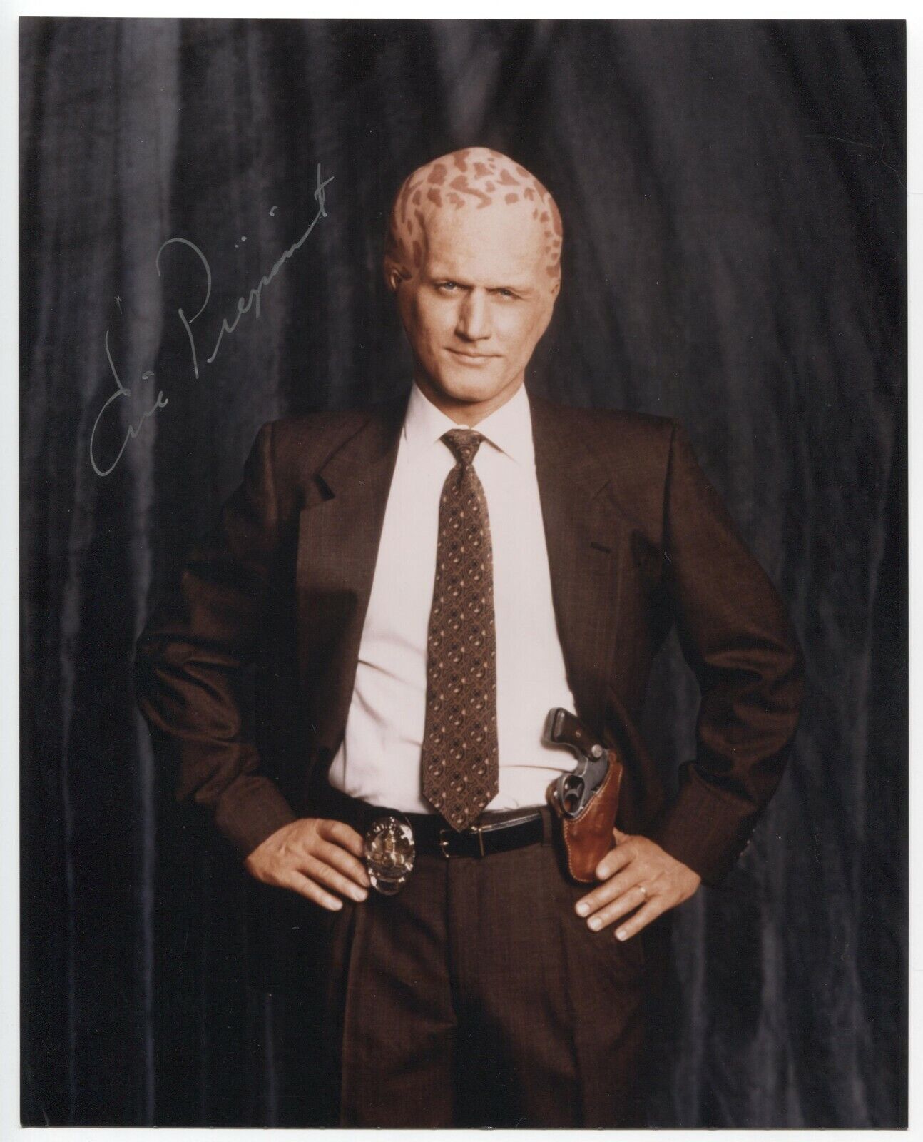 Eric Pierpoint Signed 8x10 Inch Photo Poster painting Autographed Signature Star Trek TNG