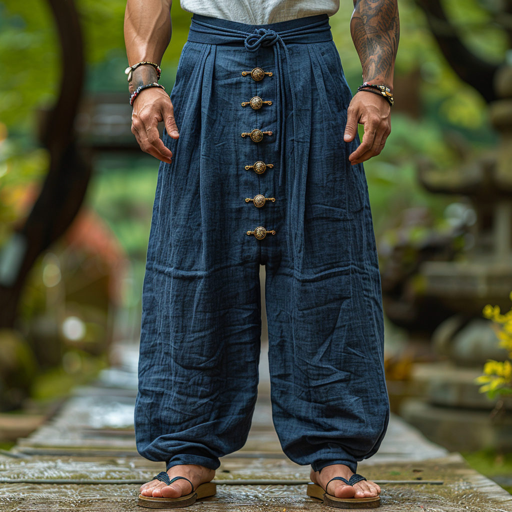 Men's Linen Pants-inspireuse