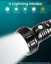 APLOS AP200 Scuba Diving Flashlight, 20000 Lumen Dive Light, Waterproof Underwater Dive Torch with Rechargeable 5000mAh Battery & Charger APLOS Dive Light Official