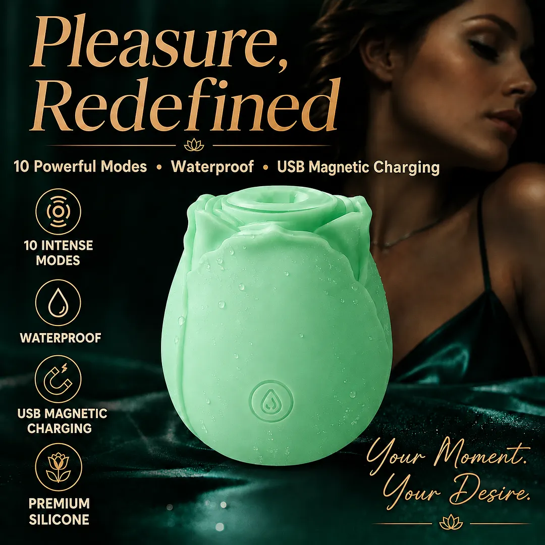 MintGlow - Luminous Original Rose Suction Toy