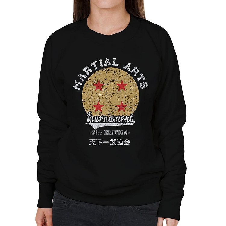 Dragonball Z Martial Arts Tournament Women's Sweatshirt
