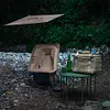 Moon Chair Canopy Ultra-light Beach Fishing Waterproof Park Camping Awning Small Canopy