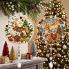 2pcs/set DIY Diamond Painting Double-Sided Suncatcher Hanging Ornament, Crystal Pendant Home Decor Set