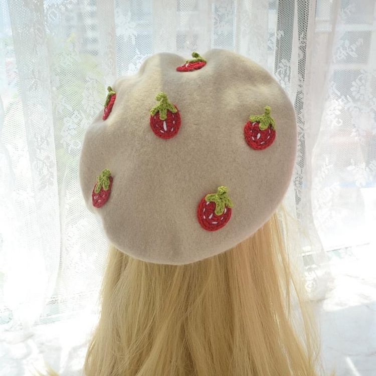 Strawberry Beret