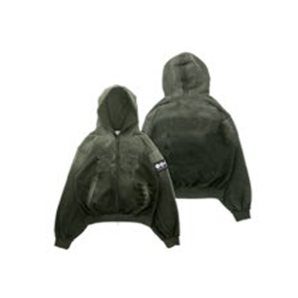 Official BTS Arirang World Tour Zip-up Hoodie - Vintage Gray