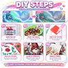 Beach Special Shaped 5D DIY Partial Drill Diamond Painting Kits for Adults Beginners Home Decor Diamonds Dots Gem Art Kits 11.81 X11.81inch