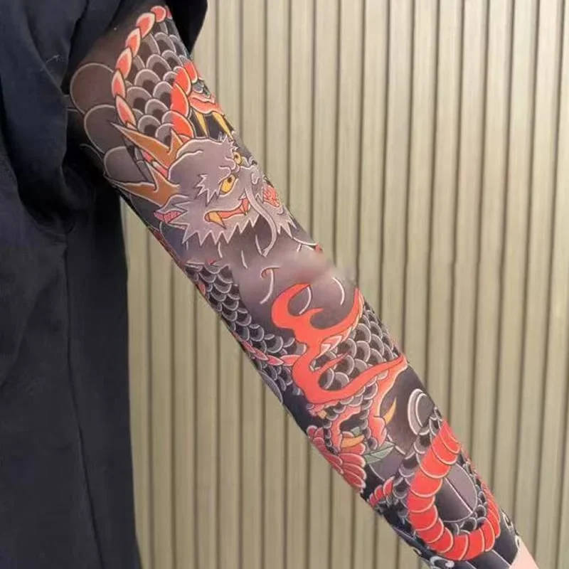 Ultra-Thin Sun Protection Tattoo Sleeves
