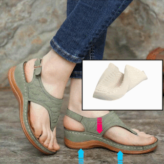 dr care zapatos embroidery orthopedic comfy flip flop sandals