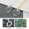 Chain Magnifying Glass 5X Magnifier Jewelry Loupe Necklace for Reading Gift
