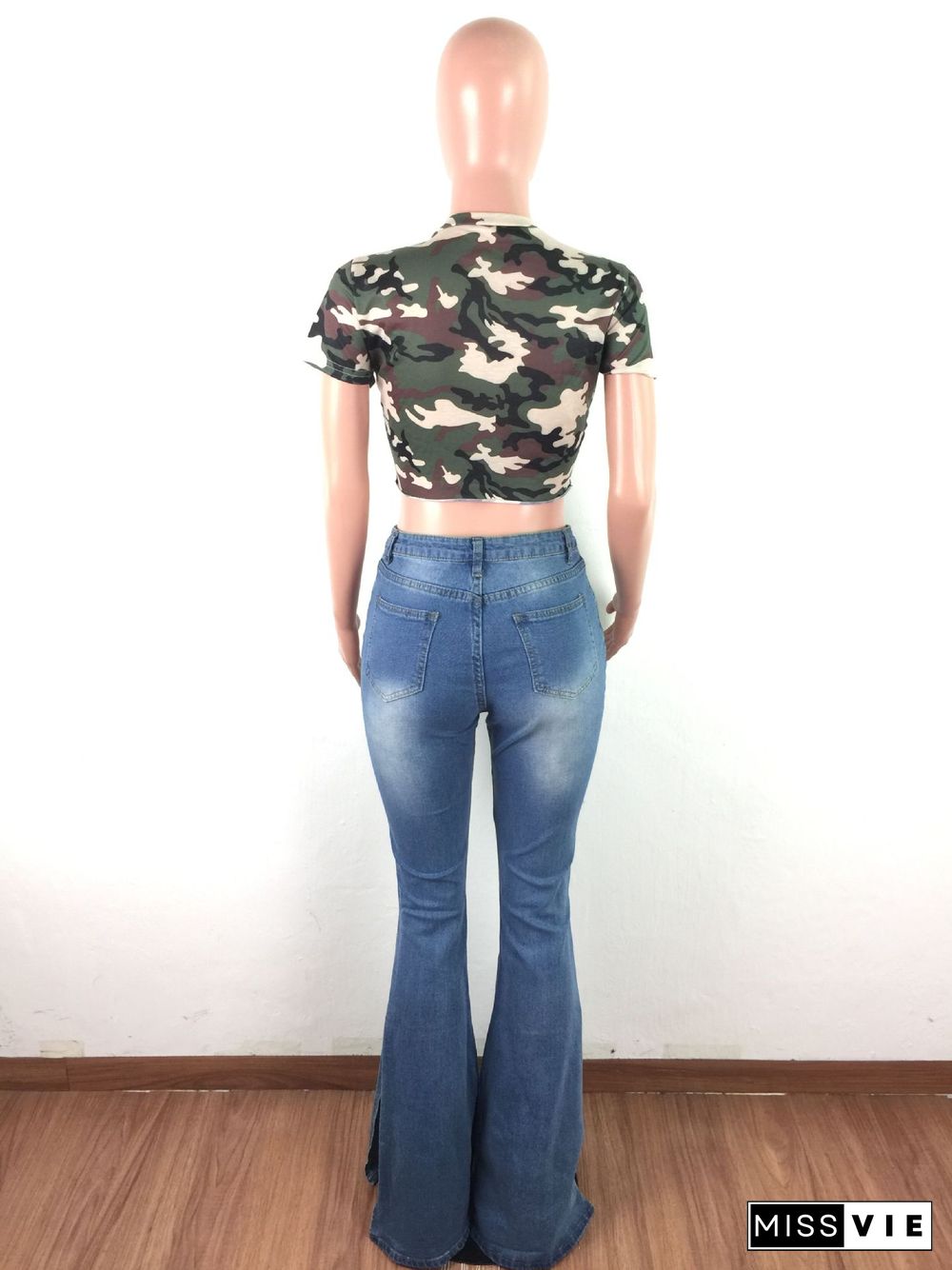 Torn To Pieces Denim Bottoms