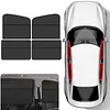 Magnetic Car Window Shades Full/Semi Shading Car Privacy Curtains Side Window Sun Shade for Breastfeeding Taking A Nap Camping