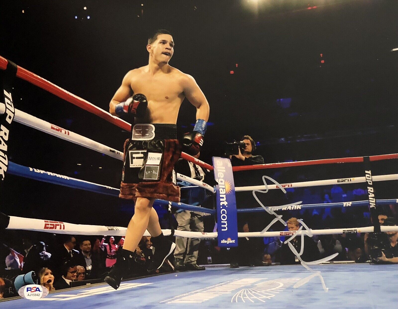 Edgar Berlanga Signed Autographed Boxing Knock Out King 11x14 Photo Poster painting PSA/DNA