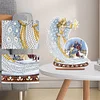 DIY Jesus Angel Diamond Painting Wooden Desktop Ornament