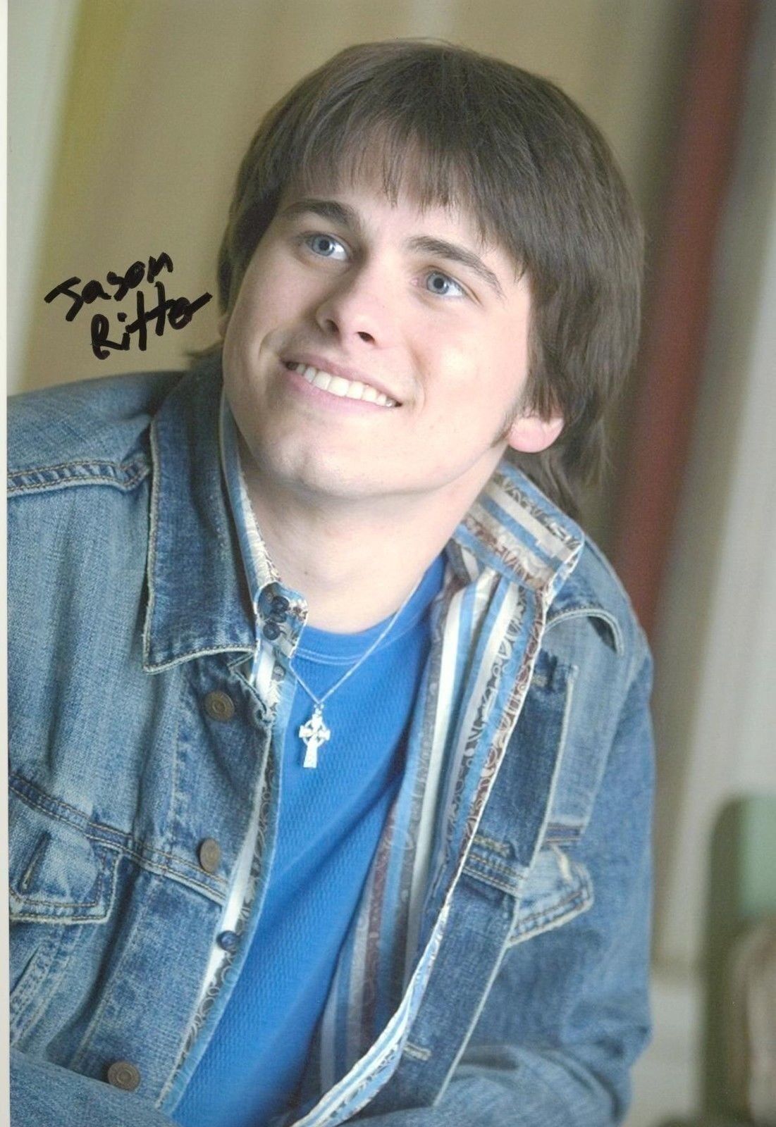 Jason Ritter Autograph Signed 12x8 Photo Poster painting AFTAL [8616]