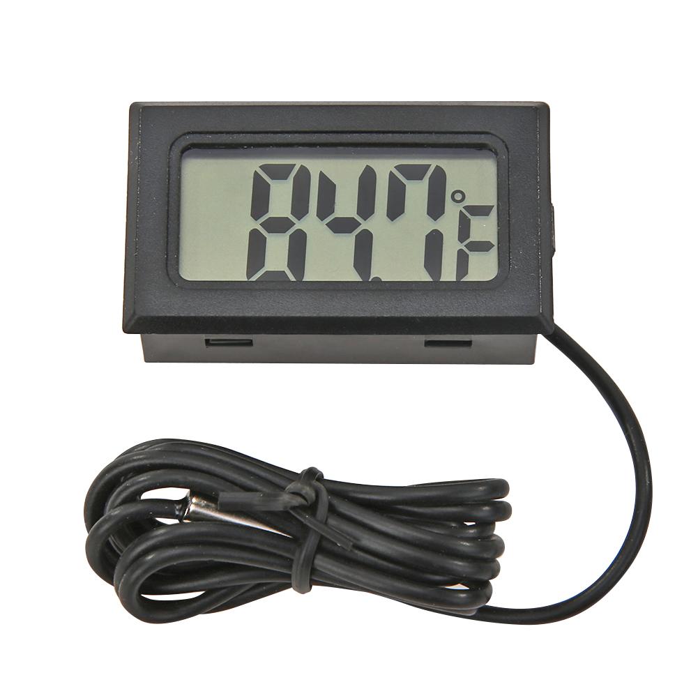 

Electronic Digital LCD Thermometer Pet Fish Tank Temperature Measure Tool, White, 501 Original