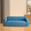 Sofa Cover with Elastic Bottom & Skirt Cushion Couch Cover for Living Room Hotel
