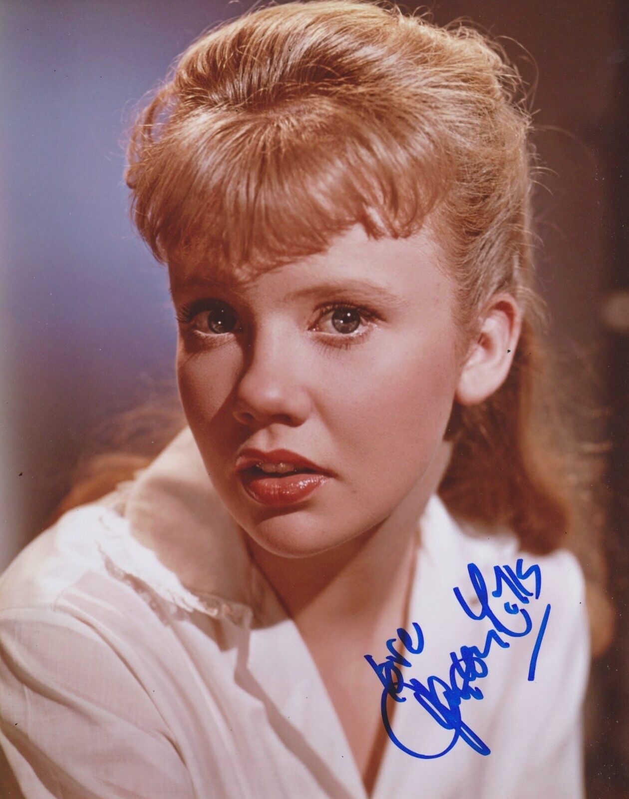 Hayley Mills Signed 10x8 Photo Poster painting AFTAL