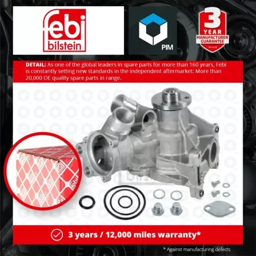 Water Pump 09107 Febi Coolant A1042002801 A1042003301 A1042004401 A1042004501 Parts
