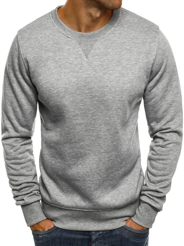 Casual Bottoming Long Sleeve Thick T-Shirt