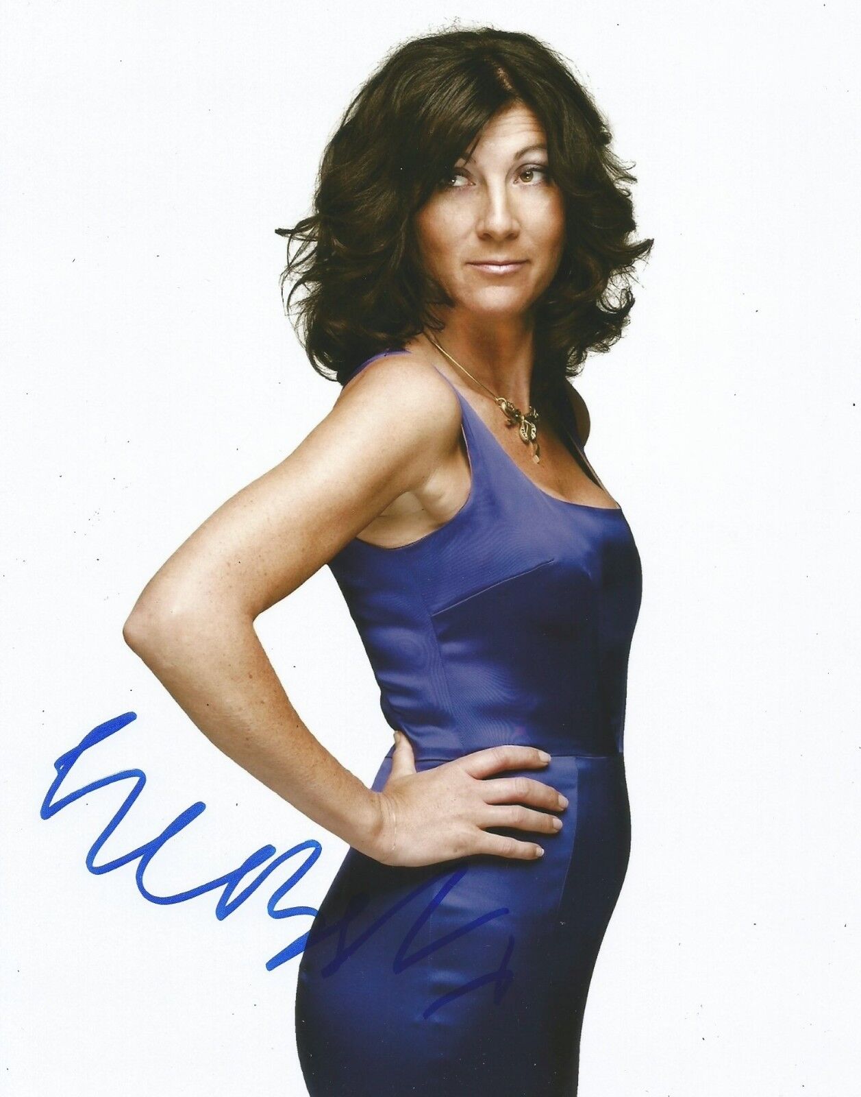 Eve Best Signed Nurse Jackie 10x8 Photo Poster painting AFTAL