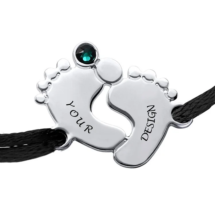 Personalized Design Diamond Studded Foot Rope